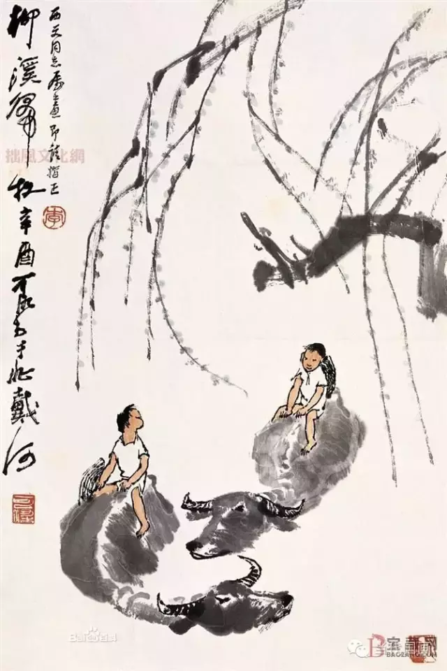 李可染一生創(chuàng)作作品1000件，市場拍了8000件，90%是假的