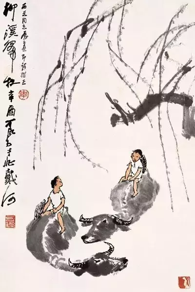 中國畫12位頂尖大師之作，堪稱一絕！
